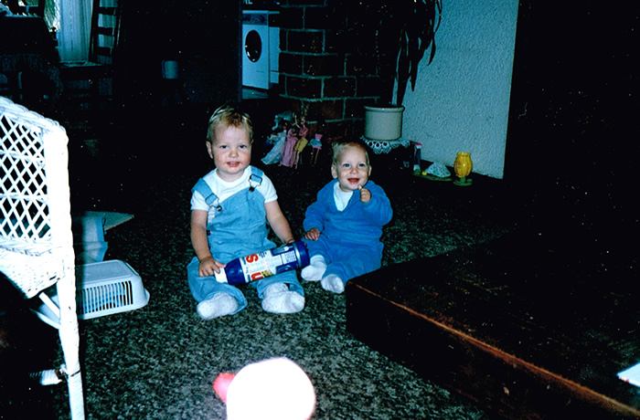 Rick Roet en Daan Blokdijk, de Goorn 1986